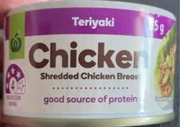 Mängden socker i Chicken Shredded Teriyaki