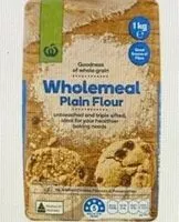Mängden socker i Wholemeal Plain Flour