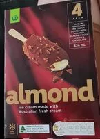 Mängden socker i Almond