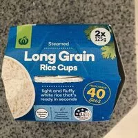 Mängden socker i White rice cups