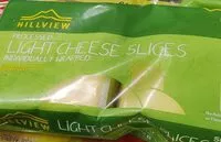 Mängden socker i Light cheese slices