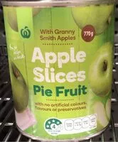 Mängden socker i Apple Slices Pie Fruit