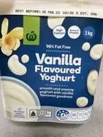 Mängden socker i Woolworths Vanilla Flavoured Yoghurt