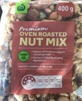 Mängden socker i Oven roasted nut mix