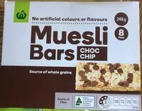 Mängden socker i WW Muesli Bars Choc Chip