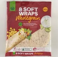 Mängden socker i 8 Soft Wraps Wholegrain
