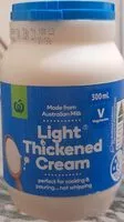 Mängden socker i Light Thickened Cream