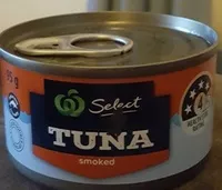 Mängden socker i Woolworths Select Tuna Smoked