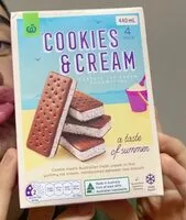 Mängden socker i Classic ice cream sandwitches- cookies and cream