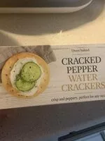 Mängden socker i crack pepper crackers