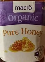 Mängden socker i Organic Pure Honey