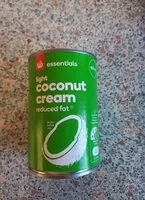 Mängden socker i light coconut cream