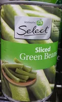 Mängden socker i Sliced Green Beans