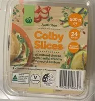 Mängden socker i Colby Slices