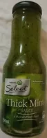 Mängden socker i Woolworths Select Thick Mint Sauce