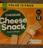 Mängden socker i Cheddar Cheese Snack