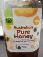 Mängden socker i Australia Pure honey