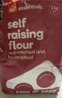 Mängden socker i Self raising flour