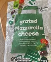 Mängden socker i Grated Mozzarella cheese