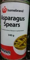 Mängden socker i Homebrand Asparagus Spears
