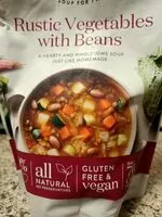 Mängden socker i Rustic Vegetable and Bean Soup