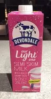 Mängden socker i Semi Skim Milk