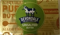 Mängden socker i Unsalted butter