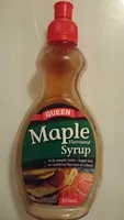 Mängden socker i Maple syrup