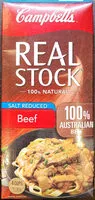 Mängden socker i Real Stock Salt Reduced Beef