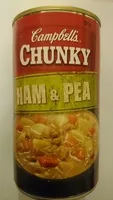 Mängden socker i Chunky ham & pea