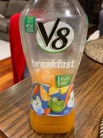 Mängden socker i V8 breakfast