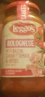 Mängden socker i Bolognese with Bacon, Chunky Tomato & Herbs