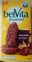 Socker och näringsämnen i Belvita breakfast belvita