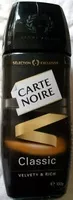 Mängden socker i Carte Noire