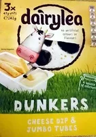 Mängden socker i Dunkers - Cheese Dip & Jumbo Tubes