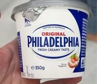 Mängden socker i Philadelphia fresh creamy