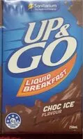 Mängden socker i Up and go choc ice