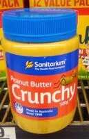 Mängden socker i Crunchy Peanut Butter