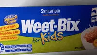 Mängden socker i Weet-bix for Kids