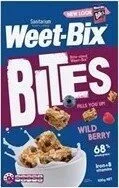 Mängden socker i Weetbix Wildberry Bites