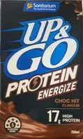 Mängden socker i Up & Go Chocolate Flavour