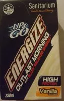 Mängden socker i Up&Go Protein Energize