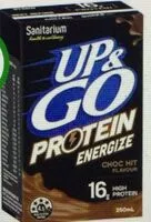 Mängden socker i Sanitarium Up&go Protein Energize Choc