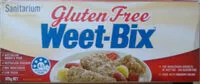 Mängden socker i Sanitarium Gluten Free Weet-Bix
