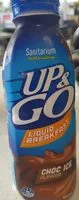 Mängden socker i Up & Go Liquid Breakfast Choc Ice