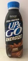 Mängden socker i Up&GO ENERGIZE