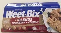 Mängden socker i Weet-bix Blends Cranberry + Coconut