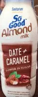 Mängden socker i Lait d'amande a la datte et caramel