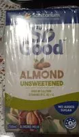 Mängden socker i Almond unsweetened milk