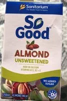 Mängden socker i Almond Unsweetened